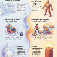 Vous n’êtes pas vos pensées. Vous êtes vos actions.